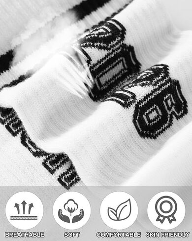 Liitrsh 8 Pairs Senior Night 2026 Socks Men Women Senior Year Graduation Gifts for High School Athletic Crew Sock for Basketball Baseball Softball Wrestling Gymnastics Team Coaches Training Daily Wear in Saudi Arabia