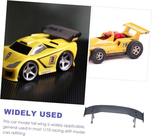 Sosoport Scale Car Spoiler Tail Wing Lightweight Carbon Fiber Drift Car Accessory for Enhanced Performance Easy Installation and Design in Kuwait