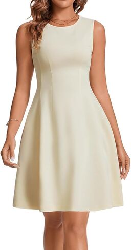 Summer Dresses for Women 2026 Elegant A Line Mini Dress Business Casual Graduation Short Cocktail Dress in Saudi Arabia