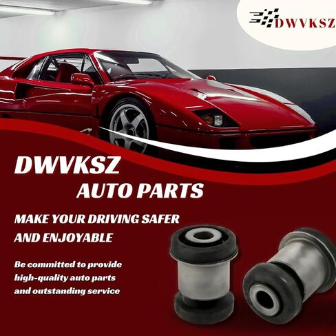 Front Lower Inner Control Arm Bushing Suspension Kit Replaces# 4D0407183AB, 5701095 for Audi A8 Quattro 4.2L 2000 2001 2002 2003 2004 2005 2006 2007 2008 2009 2010, (1x) in Saudi Arabia