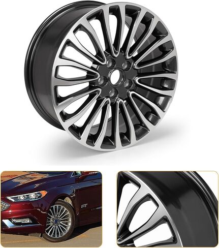 New 18 Inch 18x8.5 Inch Aluminum Alloy Replacement Wheel Compatible with Ford Fusion 2017-2018, OE Direct Replacement Rim, Set 1 in Saudi Arabia
