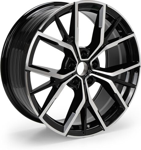 New 19 inch Alloy Wheel Rim Replacement Compatible with 530i 530e 540i M550i 2019-2023, 19 inch x 8 inch Wheel Rim replacement |Black| OEM Quality Directly Replaced| in Saudi Arabia