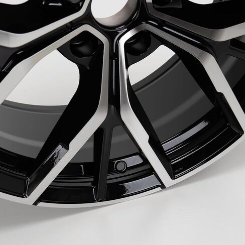 New 19 inch Alloy Wheel Rim Replacement Compatible with 530i 530e 540i M550i 2019-2023, 19 inch x 8 inch Wheel Rim replacement |Black| OEM Quality Directly Replaced| in Saudi Arabia