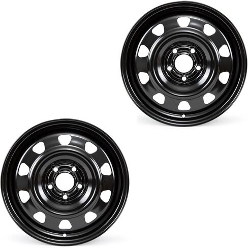 حافة عجلة بديلة جديدة من الفولاذ مقاس 16 بوصة متوافقة مع Jeep Renegade 2015 2016 2017 2018 2019 2020 2021 2022 2023 16x6.5 بوصة جنوط عجلات السيارة قطعة واحدة in Kuwait