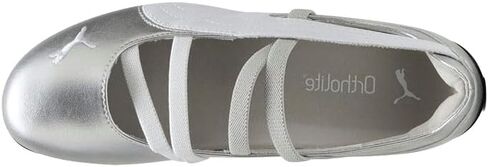 PUMA Kids Girls Speedcat Ballet Metallic Slip On Sneakers Shoes Casual - Silver in Saudi Arabia