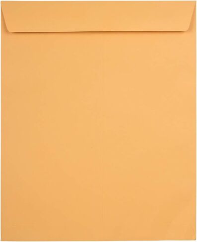 مظاريف تجارية للعملات المعدنية رقم 4 من JAM PAPER - 3 × 4 1/2 - بني كرافت مانيلا - 50/عبوة in Saudi Arabia