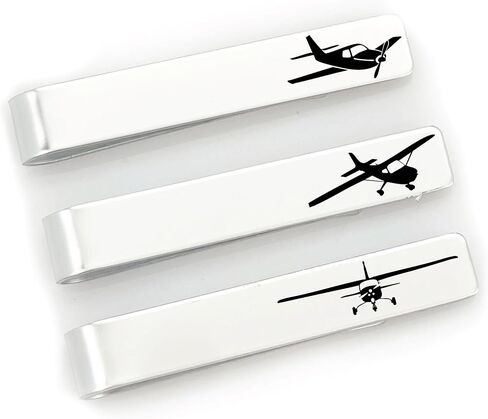 Golf Tie Clip Set of 3 – Golf Ball, Tee & Flag Design – Stainless Steel Silver Tie Bars for Men – Golfer Gift, Golf Dad, Coach, Groomsmen, Retirement or Father’s Day Suit Accessories FBA-GOLF-3-TIE in Saudi Arabia