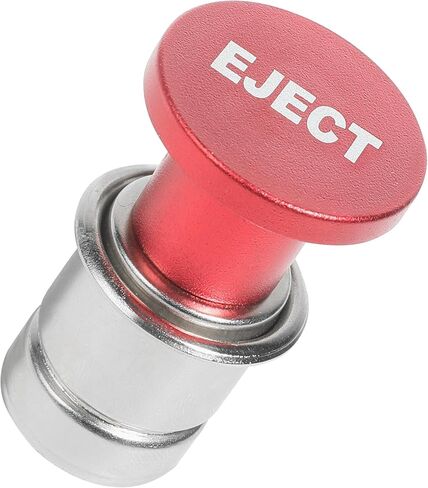 Car Cigarette Lighter,Car Accessories Aluminum Dustproof Cigarette Lighter Plug,12V Button Decorations Plug Replacement Cover,Fit for Vehicles with Standard 12 Volt Power Source (Eject) in Saudi Arabia