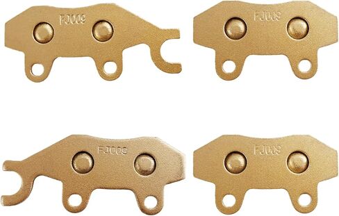 Front Brake Pads Left & Right for Hisun 400 450 500 550 700 750 800 UTV, Axis 500 700, Massimo MSU 400 500 700, Coleman UT500 UT700, Bennche, Cub Cadet 4PCS in Kuwait