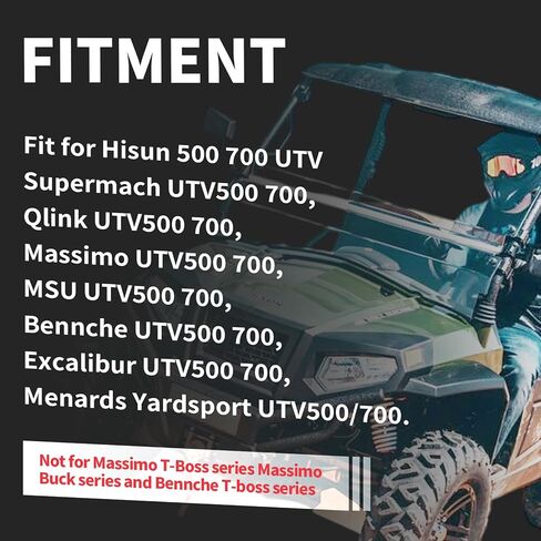 Front Brake Pads Left & Right for Hisun 400 450 500 550 700 750 800 UTV, Axis 500 700, Massimo MSU 400 500 700, Coleman UT500 UT700, Bennche, Cub Cadet 4PCS in Kuwait