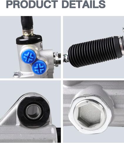 طقم حامل وترس متوافق مع Toyota Sequoia 2001-07 SR5/Limited، Tundra 2000-2006، مجموعة توجيه رف الطاقة الهيدروليكي وترس استبدال OE 44250-0C010، 261618، 44250-0C030 in Kuwait