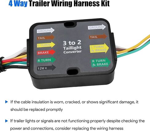 4 Way Trailer Wiring Harness 56420 Compatible with 2019-2023 Hyundai Santa Fe for 2020-2022 Palisade for 2022-2024 Hyundai Santa Cruz for 2022-2023 Tucson for 2020-2022 Kia Telluride in Saudi Arabia