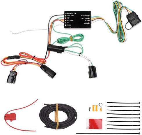 Armordillo Trailer Hitch 4-Way Output Wire Harness T-Connector Kit|Compatible with 2011-2014 Ford Edge|8739969 in Saudi Arabia