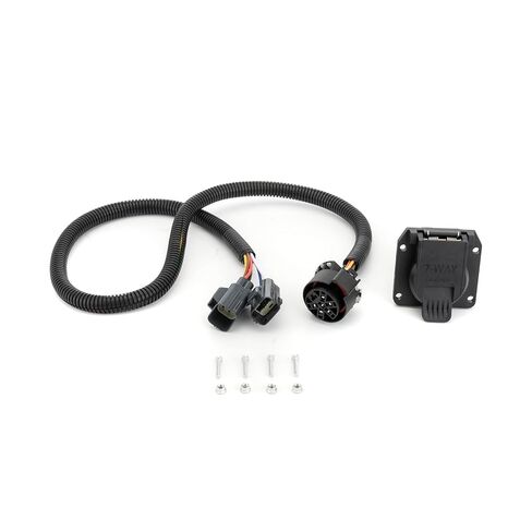 Wsays 7-Pin Trailer Wiring Harness Compatible with Ford F-250 Super Duty Vehicle-Side Custom RV Blade Plug & Play Fit F-350/F-450/F-550/F-650 Super Duty 2020-2025 in Saudi Arabia