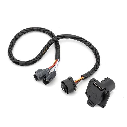 Wsays 7-Pin Trailer Wiring Harness Compatible with Ford F-250 Super Duty Vehicle-Side Custom RV Blade Plug & Play Fit F-350/F-450/F-550/F-650 Super Duty 2020-2025 in Saudi Arabia