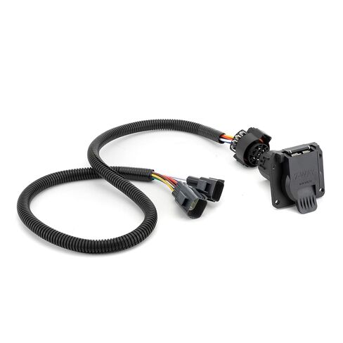 Wsays 7-Pin Trailer Wiring Harness Compatible with Ford F-250 Super Duty Vehicle-Side Custom RV Blade Plug & Play Fit F-350/F-450/F-550/F-650 Super Duty 2020-2025 in Saudi Arabia