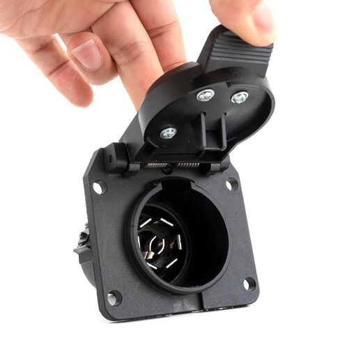 Wsays 7-Pin Trailer Wiring Harness Compatible with Ford F-250 Super Duty Vehicle-Side Custom RV Blade Plug & Play Fit F-350/F-450/F-550/F-650 Super Duty 2020-2025 in Saudi Arabia