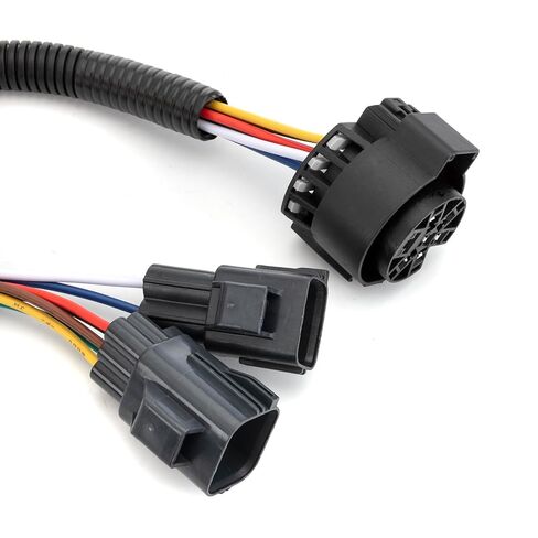 Wsays 7-Pin Trailer Wiring Harness Compatible with Ford F-250 Super Duty Vehicle-Side Custom RV Blade Plug & Play Fit F-350/F-450/F-550/F-650 Super Duty 2020-2025 in Saudi Arabia
