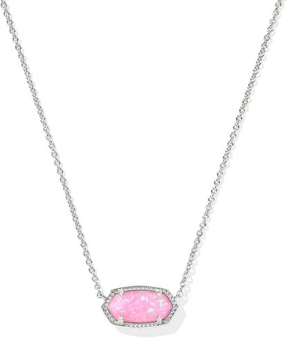 Kendra Scott Elisa Pendant Necklace in Bronze Veined Green Malachite, 14k Gold-Plated Brass, Fashion Jewelry for Women in Saudi Arabia
