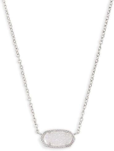 Kendra Scott Elisa Pendant Necklace in Bronze Veined Green Malachite, 14k Gold-Plated Brass, Fashion Jewelry for Women in Saudi Arabia