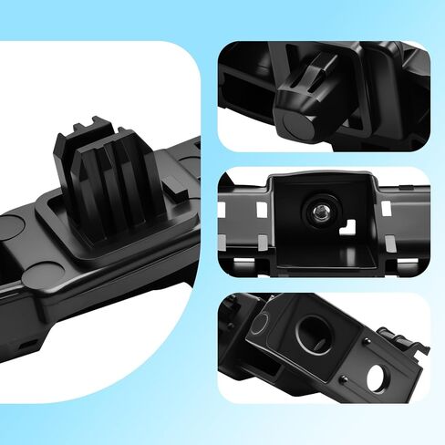 Front Left and Right Bumper Retaining Bracket Set Compatible with Impreza 2012 2013 2014 2015 2016 Replaces 57707FJ020 57707FJ030 in Saudi Arabia
