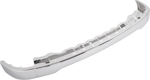 شريط وجه المصد الأمامي من KUAFU متوافق مع 2001-2004 Toyota Tacoma Bumper Cover Impact Bar بديل لـ 52101AD030 TO1002174 كروم فضي in Kuwait