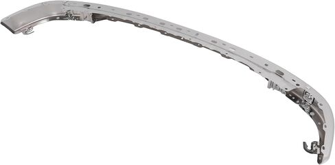 شريط وجه المصد الأمامي من KUAFU متوافق مع 2001-2004 Toyota Tacoma Bumper Cover Impact Bar بديل لـ 52101AD030 TO1002174 كروم فضي in Kuwait