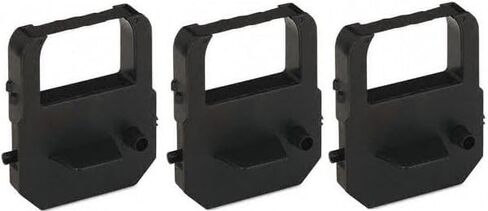(3 Pack) Widmer T4U, T247, N247 Time Clock Replacement Ribbon Cartridge (Black Ink) in Saudi Arabia