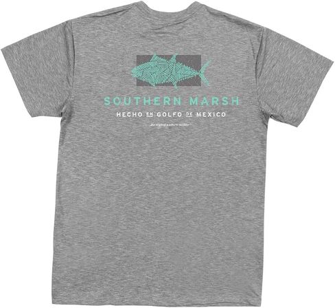 Southern Marsh, FieldTec Heathered - Made in The Gulf - Tuna, Midnight Gray, Large in Saudi Arabia