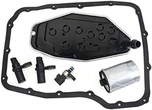 45RFE 545RFE 68RFE 6 قطع مستشعرات نقل مع مجموعة حشية فلتر 4WD متوافقة مع Do-dge Dura-ngo Ram Je-ep Gra-nd Cher-okee 4WD 4X4 99-UP in Saudi Arabia