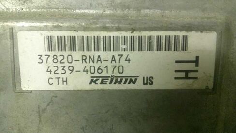 Engine ECM Control Module 1.8L Fits 09-11 Civic 37820-RNA-A74 37820RNAA74 in Saudi Arabia