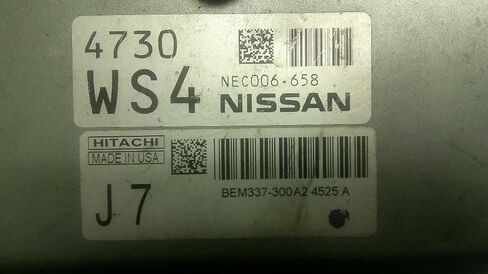 Engine ECM Control Module Fits 14-17 Compatible with Nissan NV200 NEC006-658 NEC006658 in Saudi Arabia
