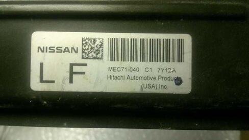 Engine ECM Control Module Fits 2008 08 Compatible with Nissan Frontier MEC71-040 C1 MEC71040C1 in Saudi Arabia