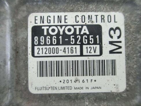 Engine ECM Control Module Fits 08 Yaris 89661-52G51 8966152G51 in Saudi Arabia