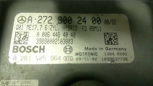 Engine ECM Control Module Fits 10-11 Compatible with Mercedes ML450 A 272 900 24 00 A2729002400 in Saudi Arabia