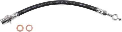2 Rear Brake Hydraulic Hoses Fits Ford Fusion 2009-2012, Lincoln MKZ 2009-2012, Mercury Milan 2009-2011 in Saudi Arabia