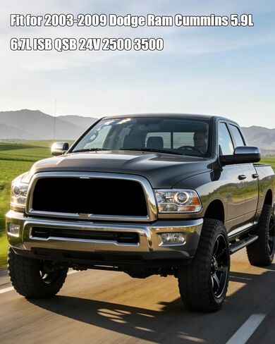 Engine Oil Pan Gasket Set Fit for Dodge Ram Cummins 5.9L 6.7L ISB QSB 24V 2500 3500 2003-2009 Replace 3958165 5086854AA in Kuwait