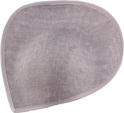Teardrop Sinamay Hat Base Sinamay Saucer Upturned Brim Hat Base Fascinator Base Saucer Millinery Base Sinamay in Saudi Arabia