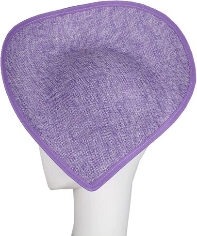 Teardrop Sinamay Hat Base Sinamay Saucer Upturned Brim Hat Base Fascinator Base Saucer Millinery Base Sinamay in Saudi Arabia