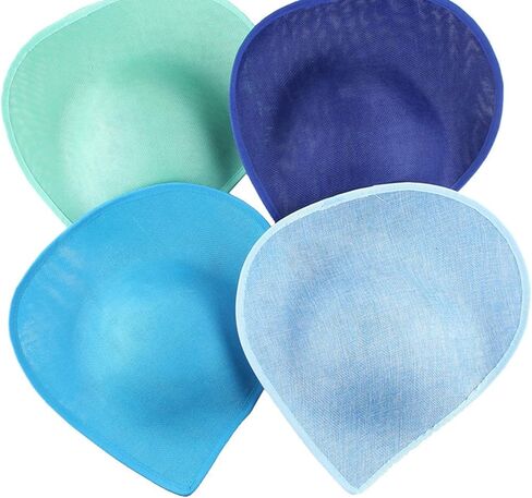 Teardrop Sinamay Hat Base Sinamay Saucer Upturned Brim Hat Base Fascinator Base Saucer Millinery Base Sinamay in Saudi Arabia