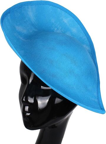 Teardrop Sinamay Hat Base Sinamay Saucer Upturned Brim Hat Base Fascinator Base Saucer Millinery Base Sinamay in Saudi Arabia