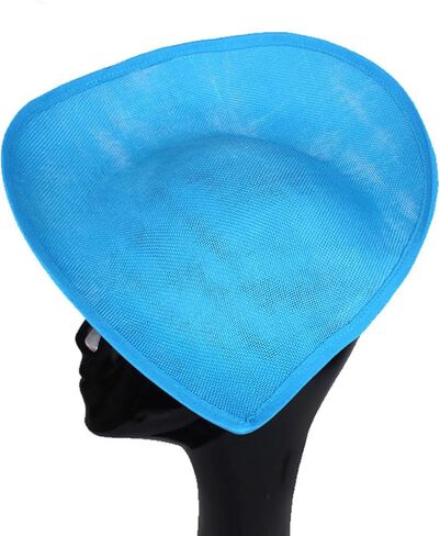 Teardrop Sinamay Hat Base Sinamay Saucer Upturned Brim Hat Base Fascinator Base Saucer Millinery Base Sinamay in Saudi Arabia