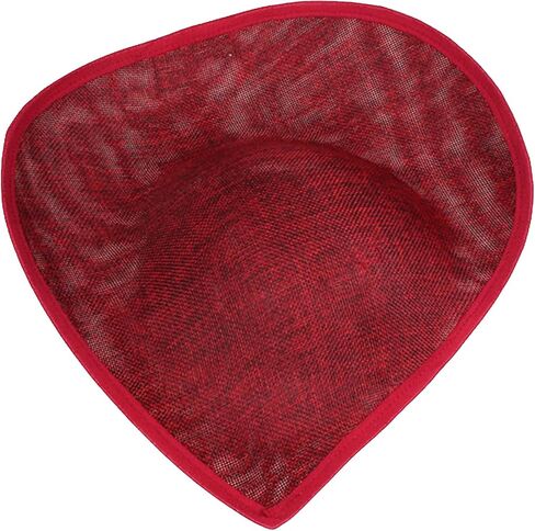 Teardrop Sinamay Hat Base Sinamay Saucer Upturned Brim Hat Base Fascinator Base Saucer Millinery Base Sinamay in Saudi Arabia