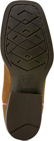 ARIAT unisex-child Wild Bloom Wide Square Toe Western Boot in Saudi Arabia