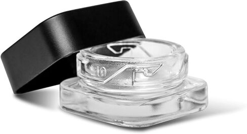 280 عبوة من مرطبانات زجاجية مربعة سعة 5 مل مع أغطية سوداء، حاويات مستحضرات تجميل قابلة لإعادة الملء in Kuwait