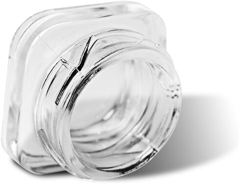 280 عبوة من مرطبانات زجاجية مربعة سعة 5 مل مع أغطية سوداء، حاويات مستحضرات تجميل قابلة لإعادة الملء in Kuwait