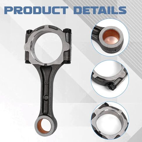 4Pcs 12100AA181 Connecting Rods Compatible with 2004-2014 Impreza WRX STI GT, for Baja Forester Legacy Outback 2.5L-H4 XT, Connecting Rod Replace# EJ257 12100AA291 in Saudi Arabia