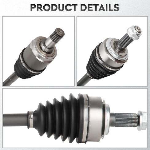 NEW Front Left CV Axle Shaft Assembly fits for Honda Element 2003-2011 L4 2.4L (for DX/EX/LX/SC Models Only), FWD&4WD, for 66-4213 in Saudi Arabia