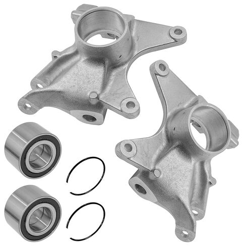 Caltric Front Left Right Knuckle/Ball Bearing and Circlip Compatible with Can-Am Defender HD10 2018 2021 in Saudi Arabia