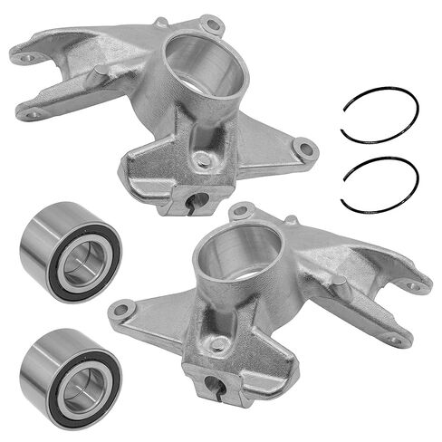 Caltric Front Left Right Knuckle/Ball Bearing and Circlip Compatible with Can-Am Defender HD10 2018 2021 in Saudi Arabia